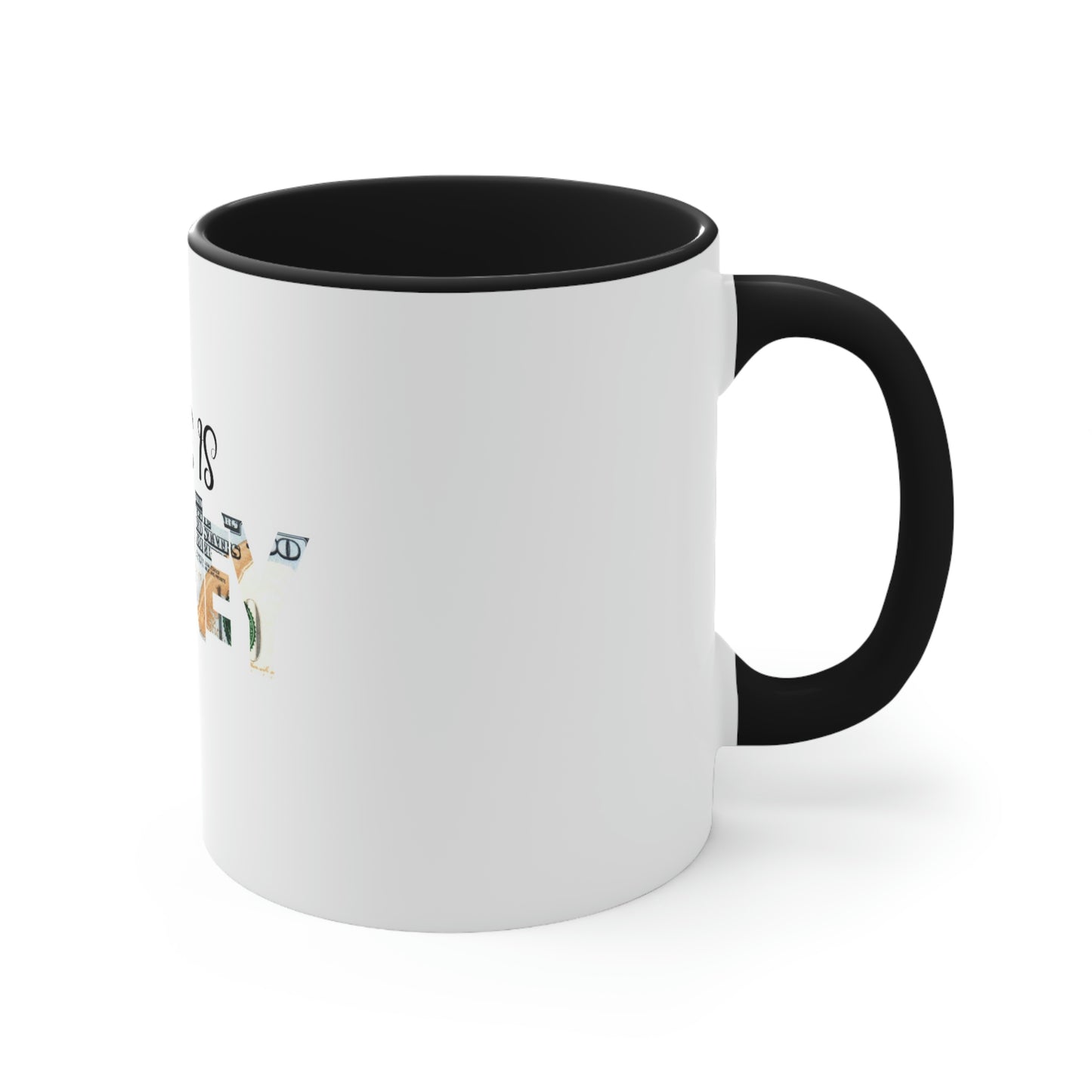 "Start Your Day Right with our Time is Money Coffee Mug!"