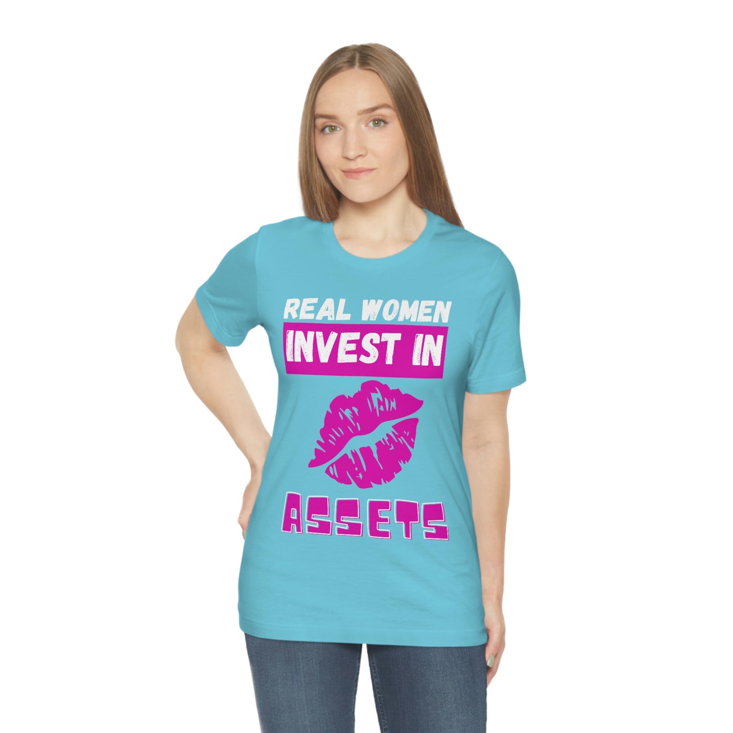 Real Woman Invest in ASSETS T-Shirt