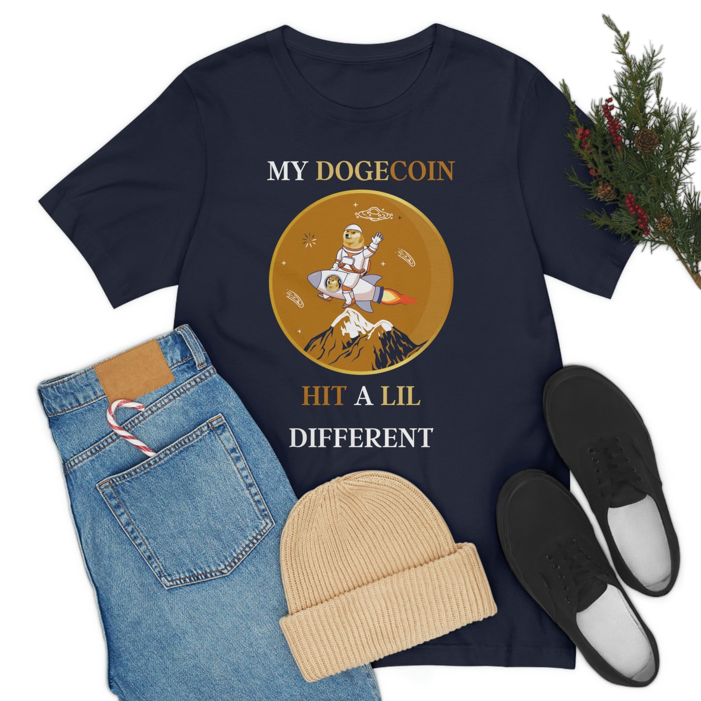 My Dogecoin hit a lil Different T-Shirt