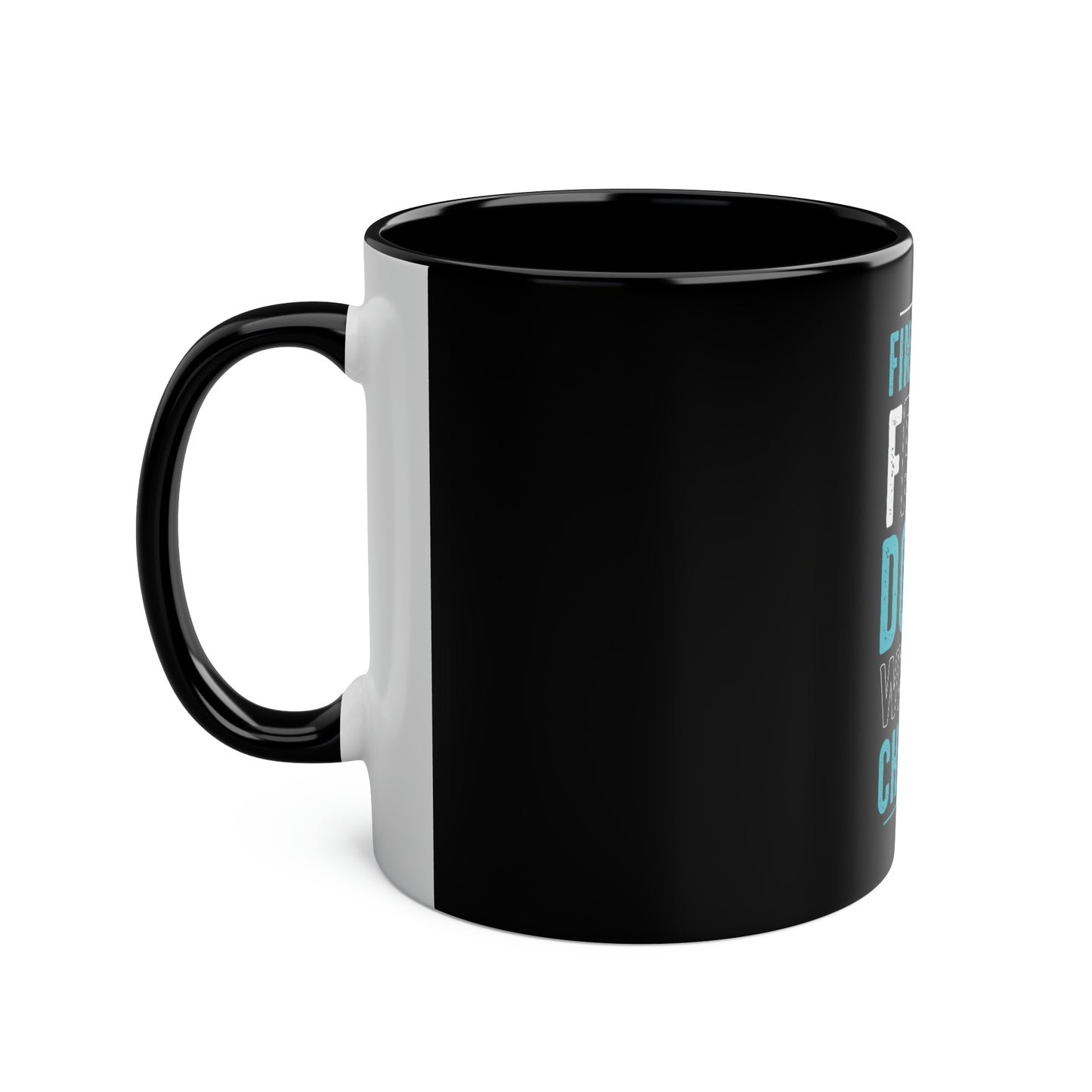 Financial Freedom is What im Chasing Two-Tone Coffee Mugs, 11oz