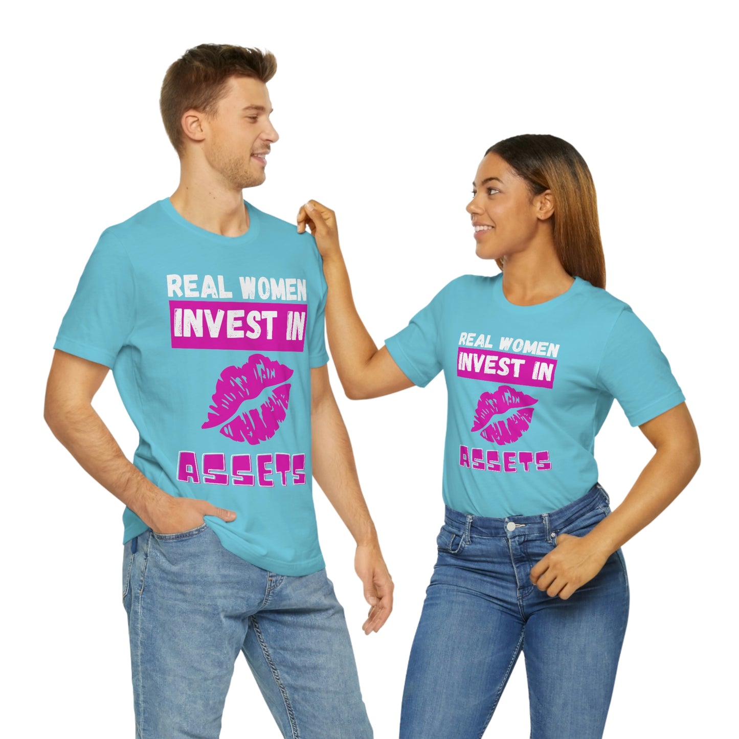 Real Woman Invest in ASSETS T-Shirt