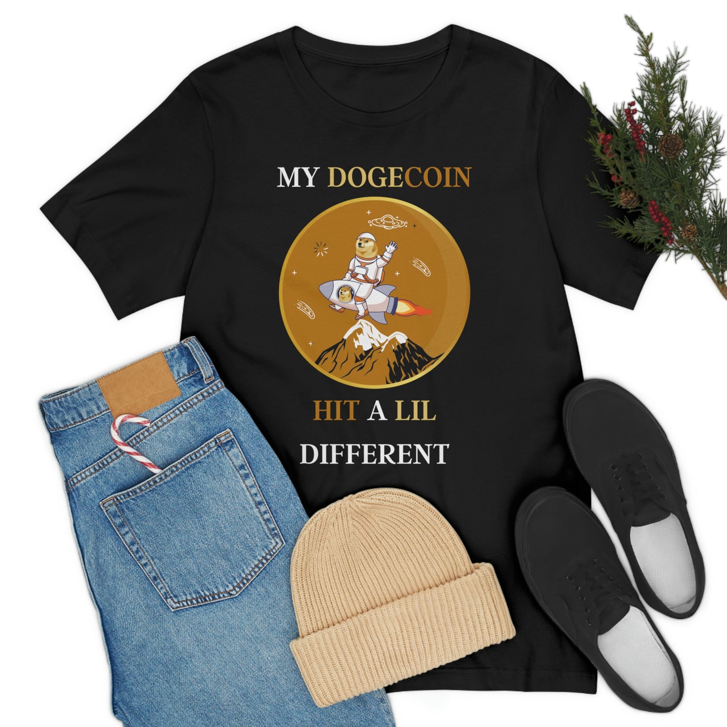 My Dogecoin hit a lil Different T-Shirt